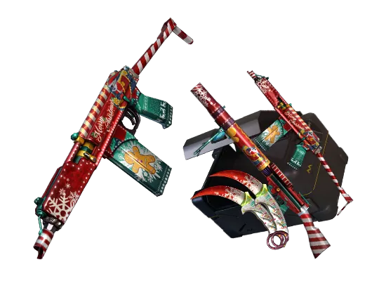 Christmas Joy Crates (10), 9A91-CandyCane (7 days)