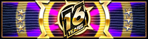 16th Anniversary Ribbon