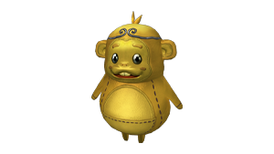 Gold Monkey King Backpack