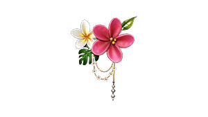 Tropical Flower Pin