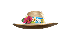 Tropical Straw Hat