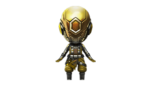 Hexopterus Backpack Gold