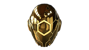 Hexopterus Helmet Gold