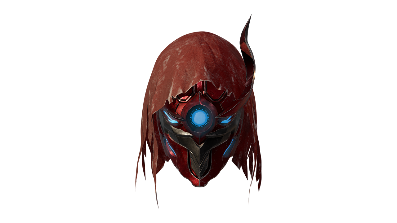 Rust Reaper Helmet Red
