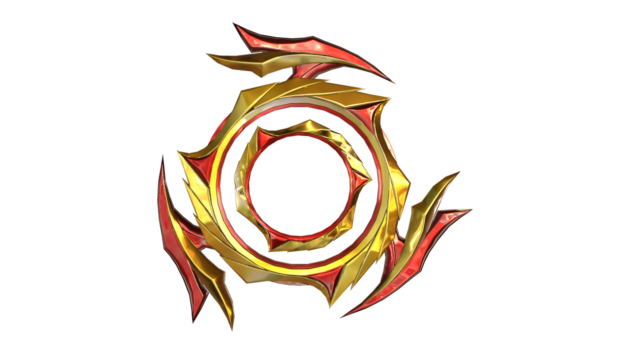 Ring Blade Backpack-Gold
