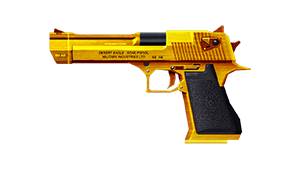 Golden Desert Eagle
