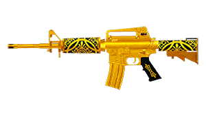 M4A1-Golden Tiger