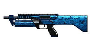 M1216-Blue Skull