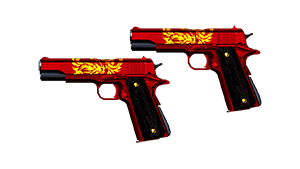 Dual Colt-Red Dragon