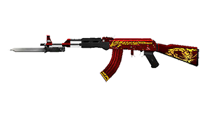 AK-47-Knife-Red Dragon