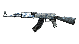 AK-47-Blue Pottery