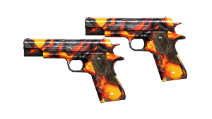 Dual Colt-Volcano