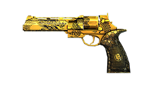 Mateba-Gold Black Dragon
