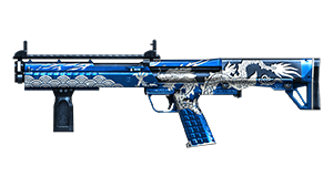 KSG-15 Blue Silver Dragon