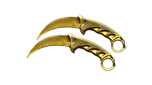 Dual Karambit-Ult. Gold