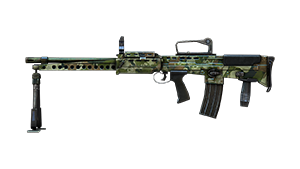 L86 LSW-Camo Skull