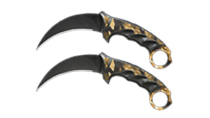Dual Karambit-Camo