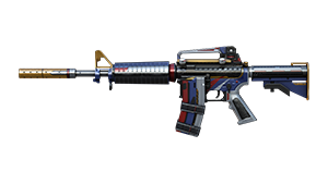 M4A1-S-Dual Mag-Vulcan