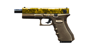 Glock 18-Golden Camo