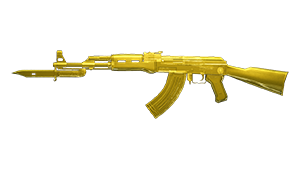 AK-47-Knife-Yellow Crystal