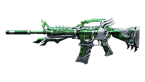 M4A1-S-Guan Yu-Emerald