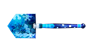 Field Shovel-Blue Aura
