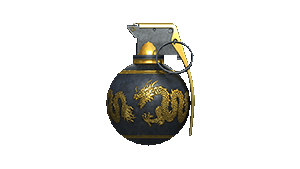 Grenade-Gold Black Dragon