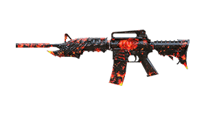 M4A1-S-Coreflame Demon