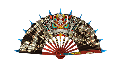 War Fan-Mahjong Lion
