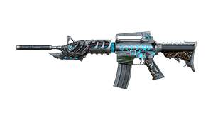 M4A1-S-Ghostflame Demon