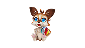 Puppy-Beach Ball