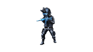 SWAT Elite-M4A1-Blue Crystal