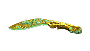 Kukri-Beast-Noble Jade