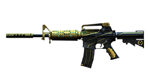 M4A1-S-Mech-Gold
