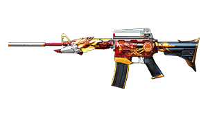 M4A1-S-Iron Carnelian Beast