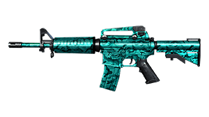 M4A1-Turquoise Camo