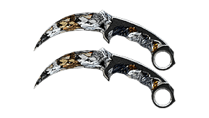 Dual Karambit-Wolf