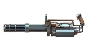 Gatling Gun-Noble Silver