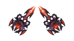 Bladed Knuckles-Molten Beast