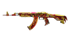 AK47-B-Legendary Gold Dragon