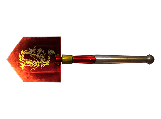 Field Shovel-Red Dragon
