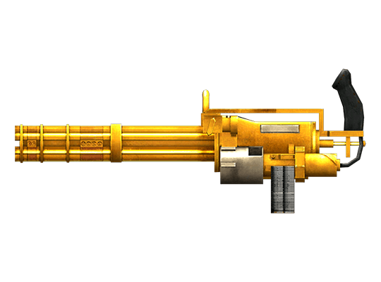 Gatling Gun-Gold