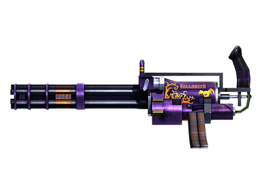 Gatling Gun-Halloween