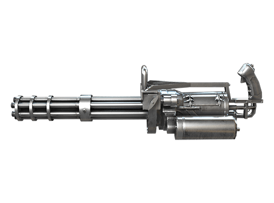 Gatling Gun-Liquid Metal