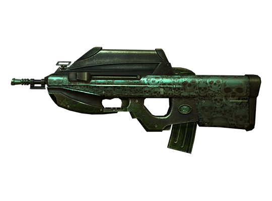 F2000-Green Skull