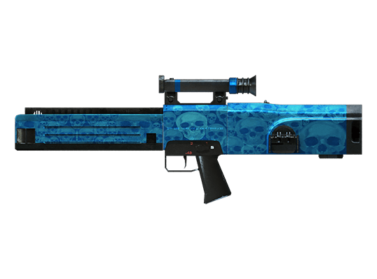 G11-Blue Skull