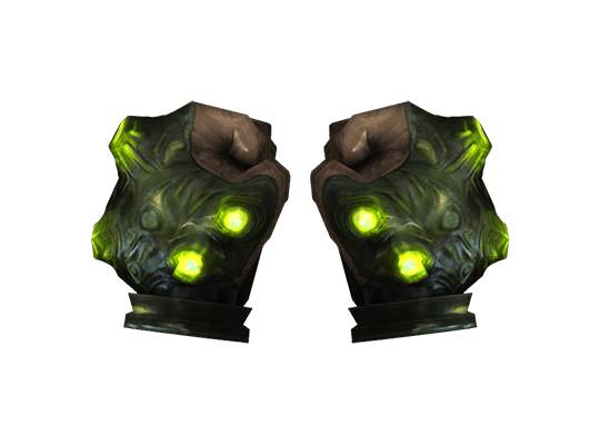 Mega Warmonger Fists-Neon