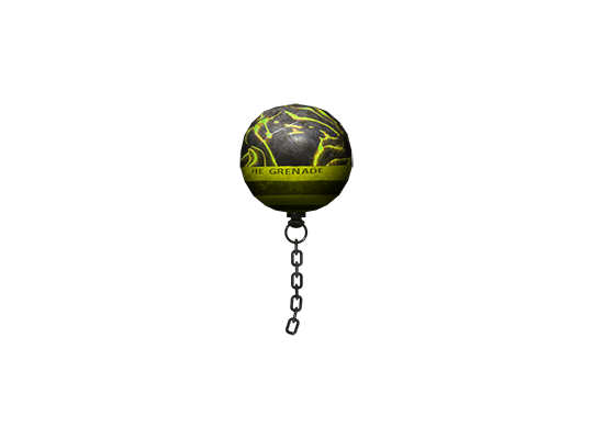 Iron Mace Grenade-Neon