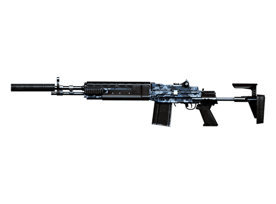 M14EBR-S-Blue Camo