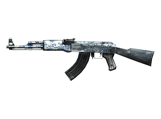 AK-47-Blue Pottery